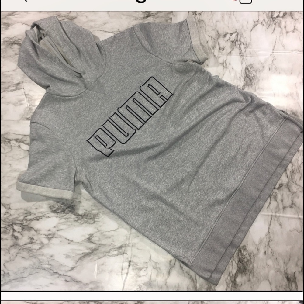 Puma Men’s medium short sleeved hoodie